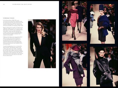 YSL catwalk book